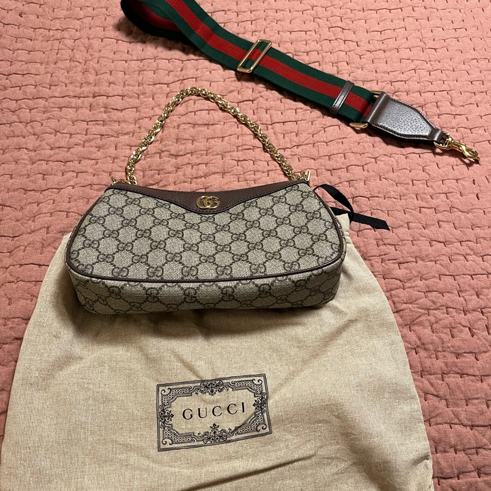 Authentic Gucci Ophidia Small Shoulder/Crossbody Bag - used only twice! - Picture 2 of 8